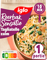 Iglo Roerbaksensatie Tagliatelle met zalm
