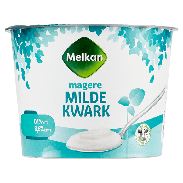 Melkan Magere Milde Kwark Per Pot G