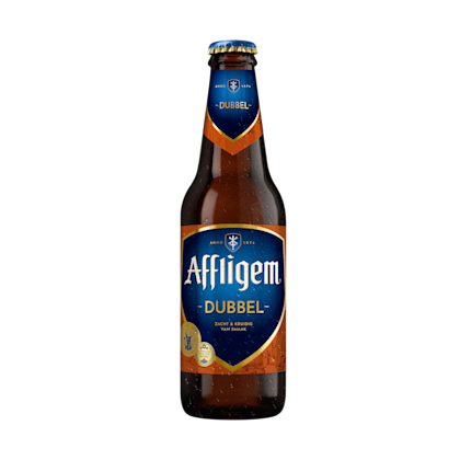 Dubbel bier fles