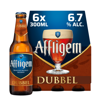 Dubbel bier fles