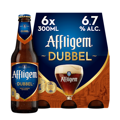 Dubbel bier fles
