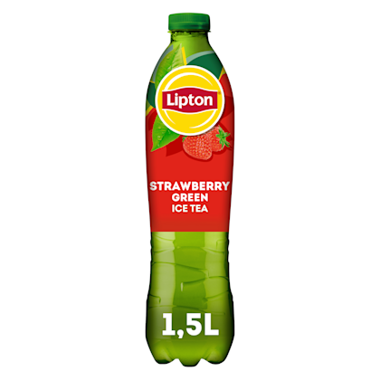 Ice tea green strawberry