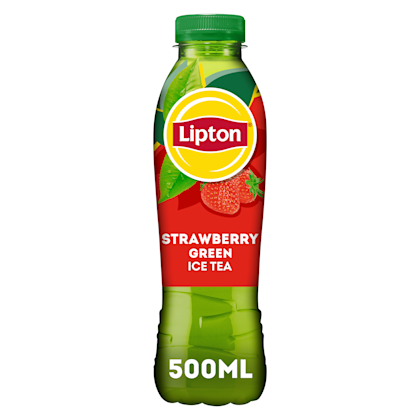 Ice tea green strawberry