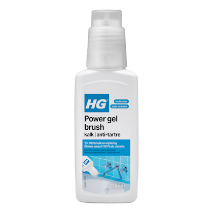 HG Badkamer anti-kalk power gel borstel