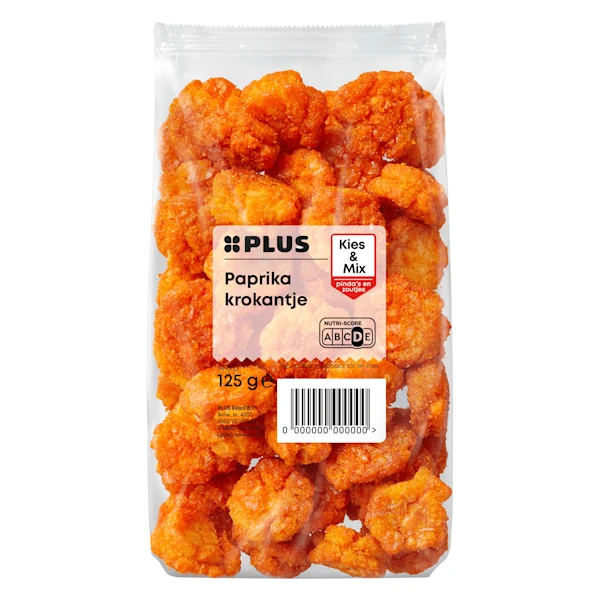 PLUS Paprika krokantje