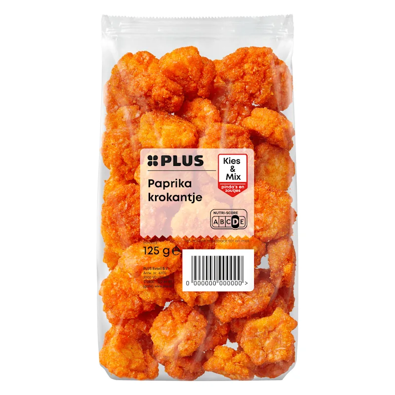 PLUS Paprika krokantje