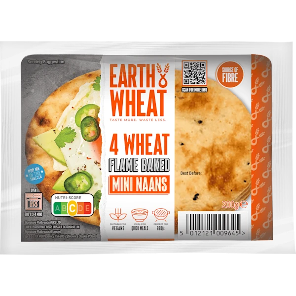 Earth & Wheat Mini naanbrood