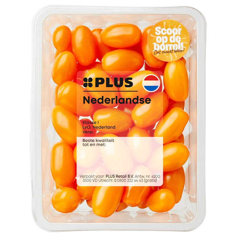Neutraal Snoeptomaat oranje