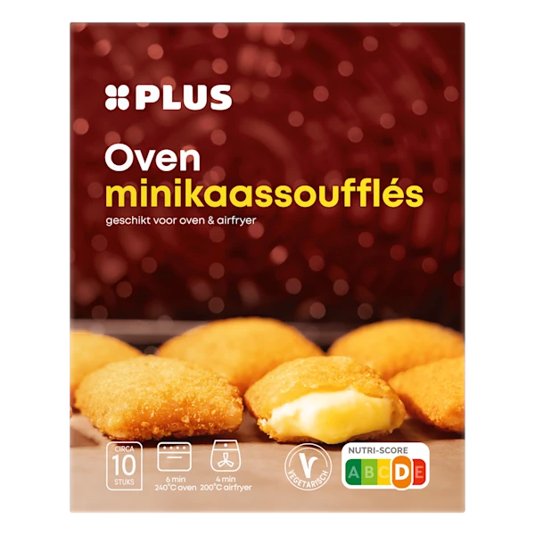 PLUS Oven mini kaassoufles