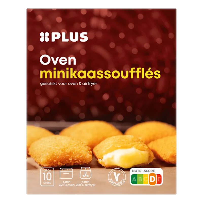 PLUS Oven mini kaassoufles