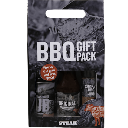 Not Just BBQ BBQ gift pack steak