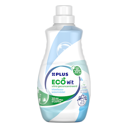Vloeibaar wasmiddel eco wit 25sc