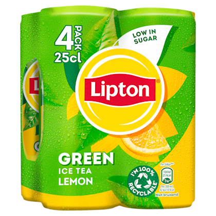 Ice tea green lemon