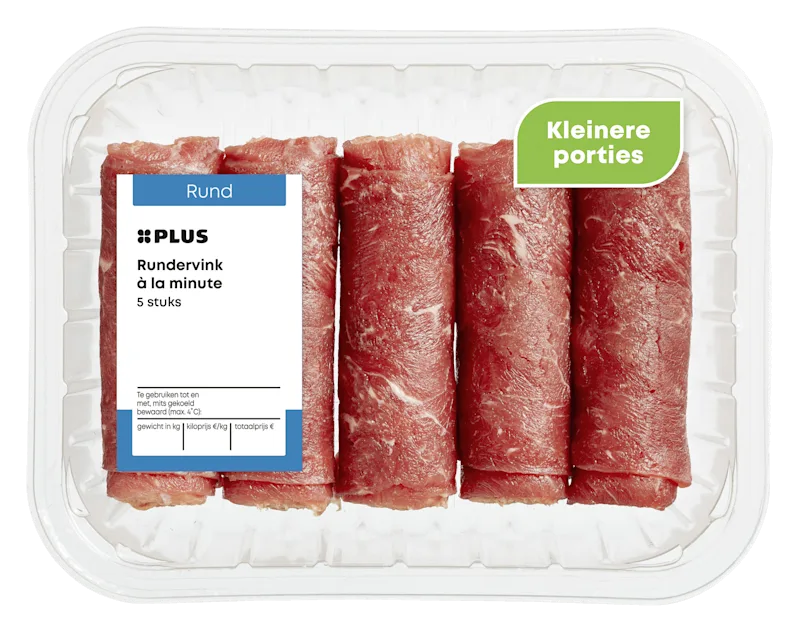 PLUS Rundervink a la minute 5st