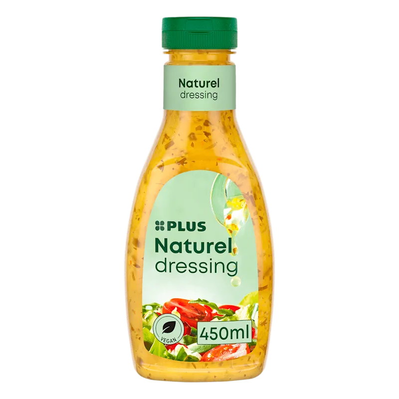 PLUS Sladressing naturel