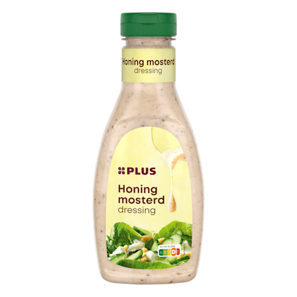 PLUS Sladressing honing-mosterd