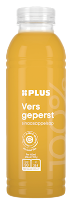 PLUS 100% zelf geperst sinaasappelsap