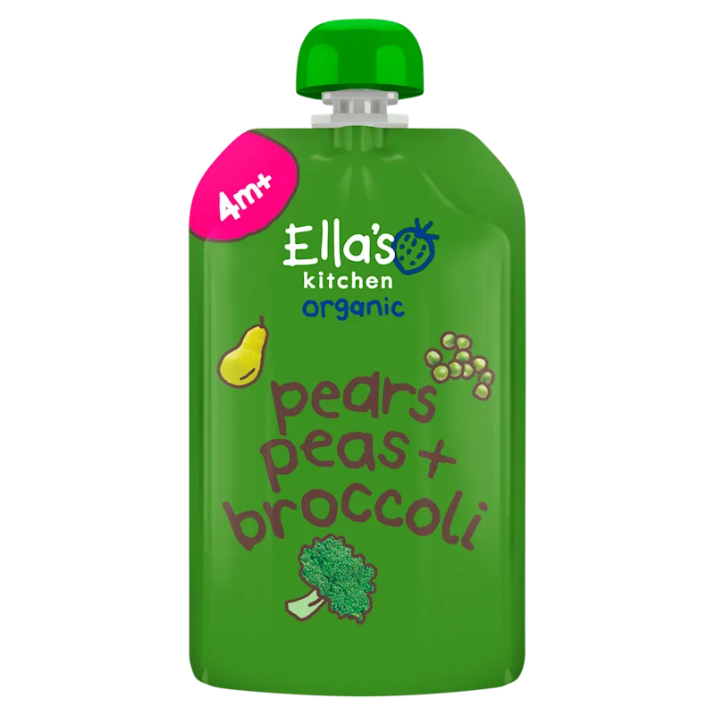 Ella's Kitchen 4+ Broccoli pears peas