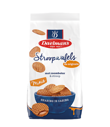 Mini Stroopwafels Caramel