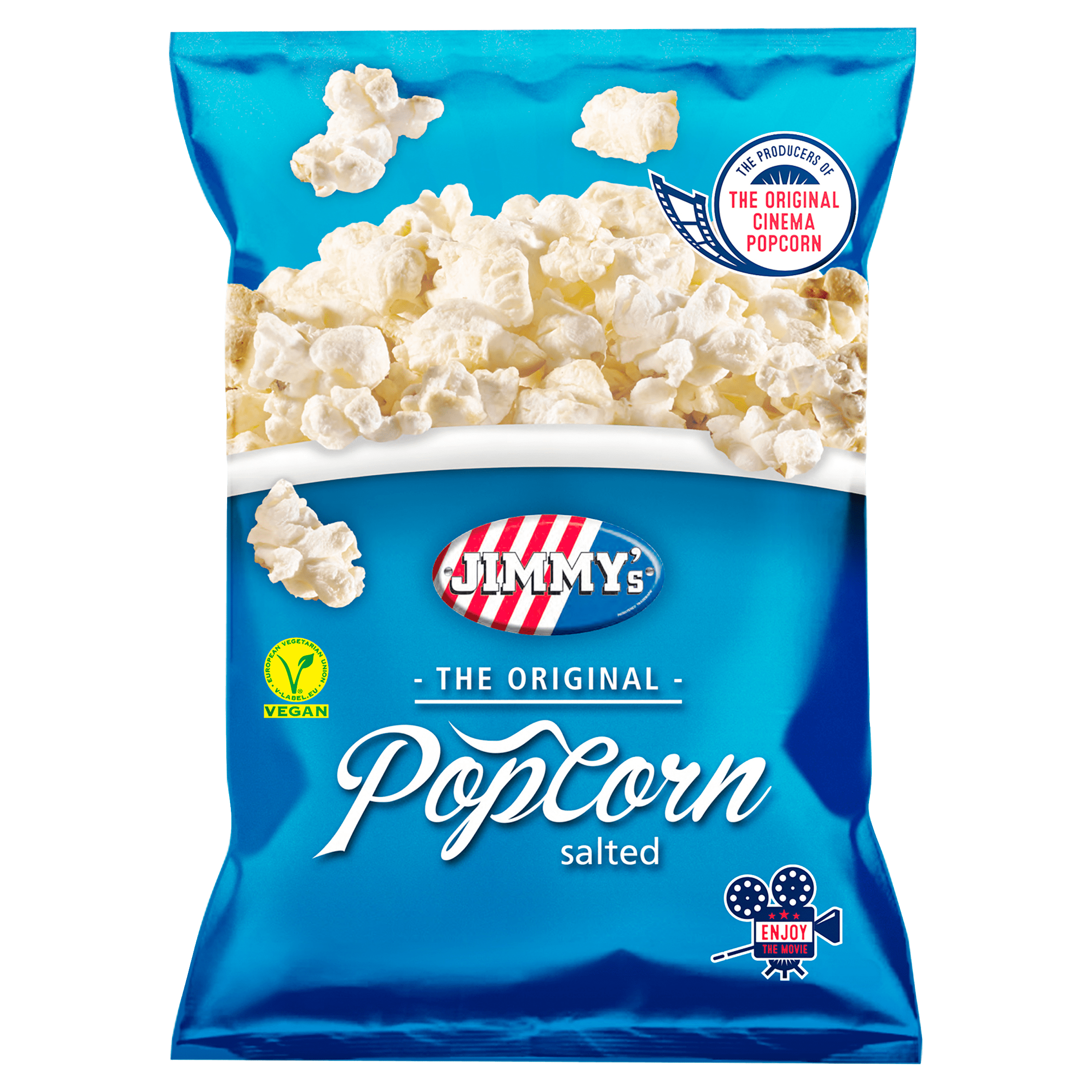 Jimmy's Popcorn original salt Per Zak 80 g