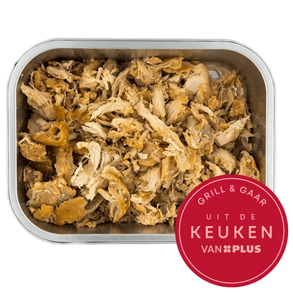 Uit de keuken van PLUS Pulled Chicken