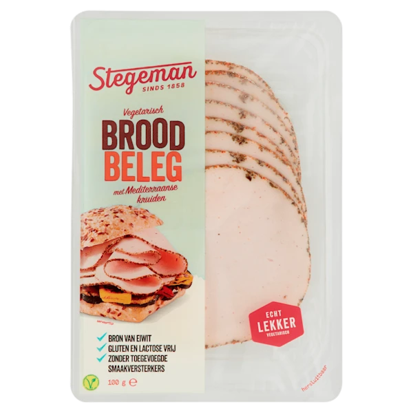 Stegeman Vegetarische plakjes mediteraans