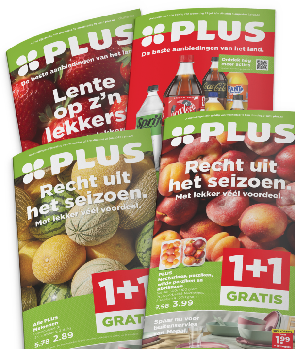 Folders van PLUS
