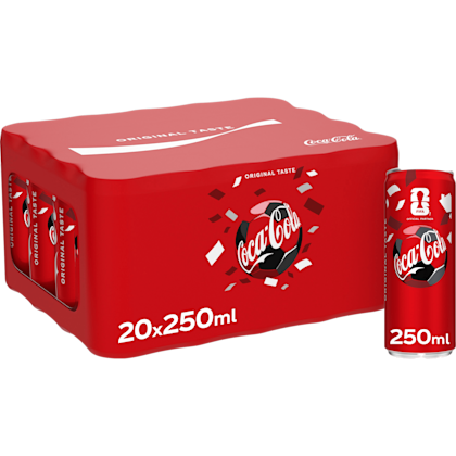 Coca-Cola Original taste 20-pack - PLUS
