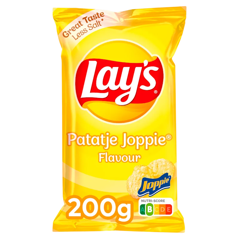Lays Flatchips patatje joppie