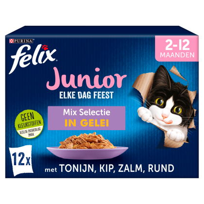 Elke Dag Feest kattenvoer junior