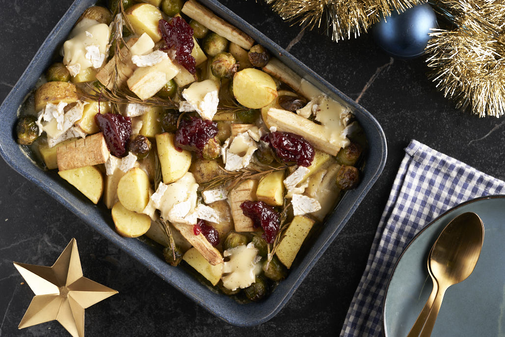 Groente tray met brie