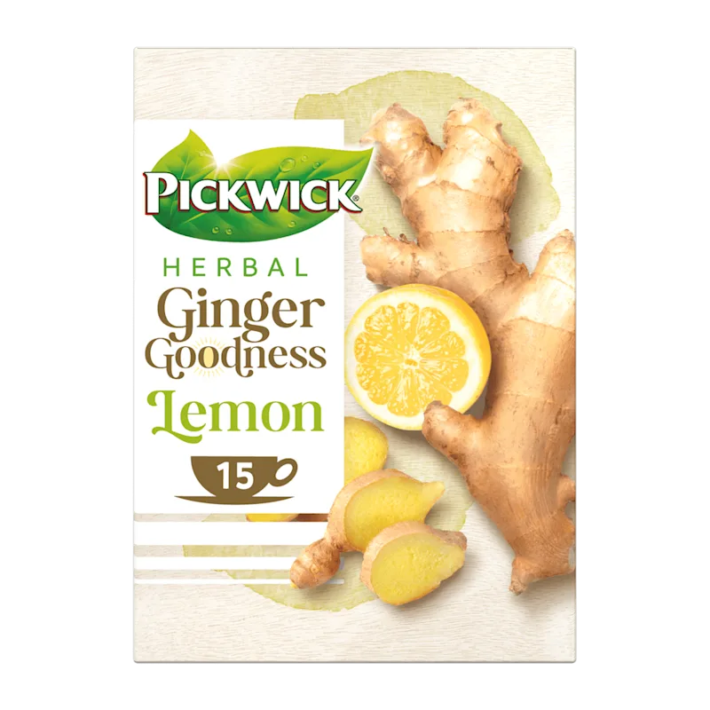 Pickwick Ginger goodness lemon