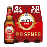 Amstel Pils bier fles