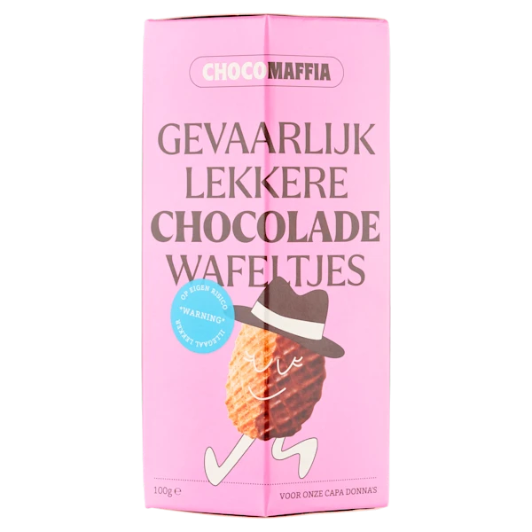 Chocomaffia Gevaarlijk lekkere chocoladewafeltjes
