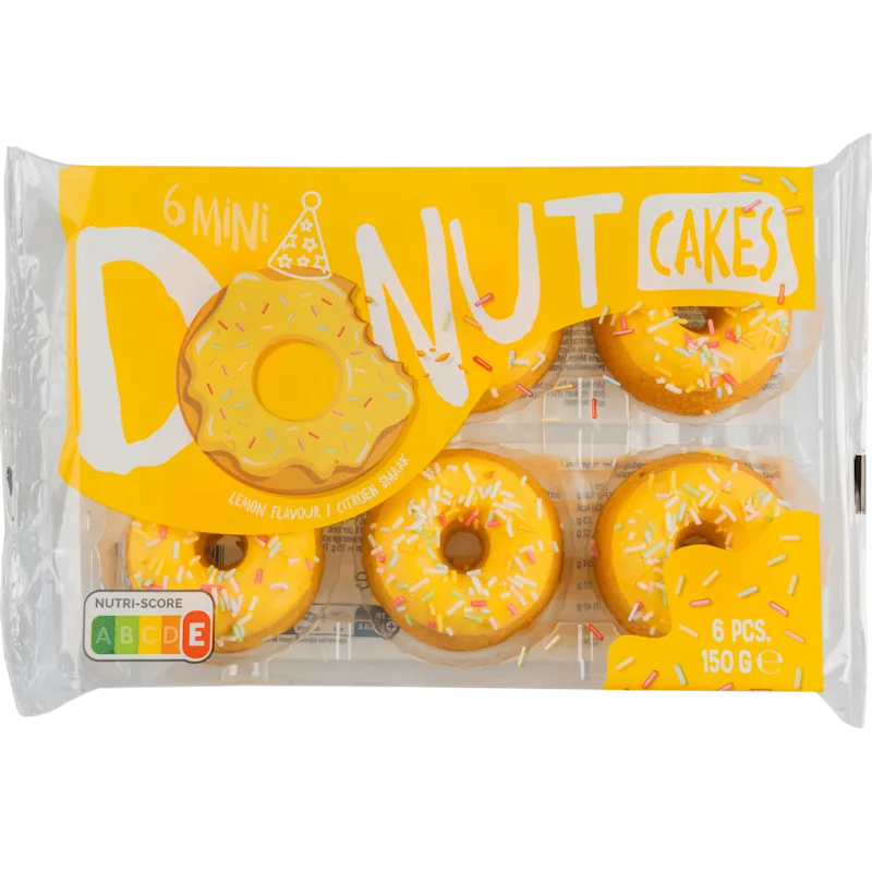 Van Dijk Donut cakejes Lemon