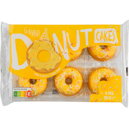 Donut cakejes Lemon