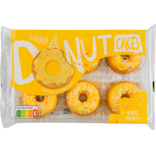 Van Dijk Donut cakejes Lemon