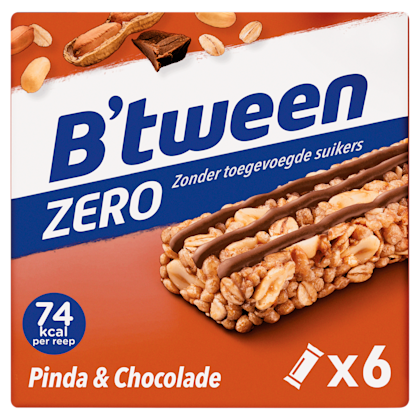 Mueslireep Zero Pinda Chocolade