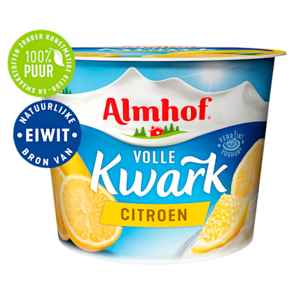 Volle kwark citroen