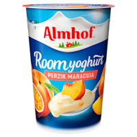 Almhof Roomyoghurt maracuja-perzik