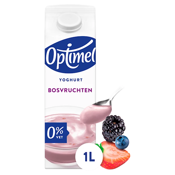Optimel Yoghurt bosvruchten 0% vet