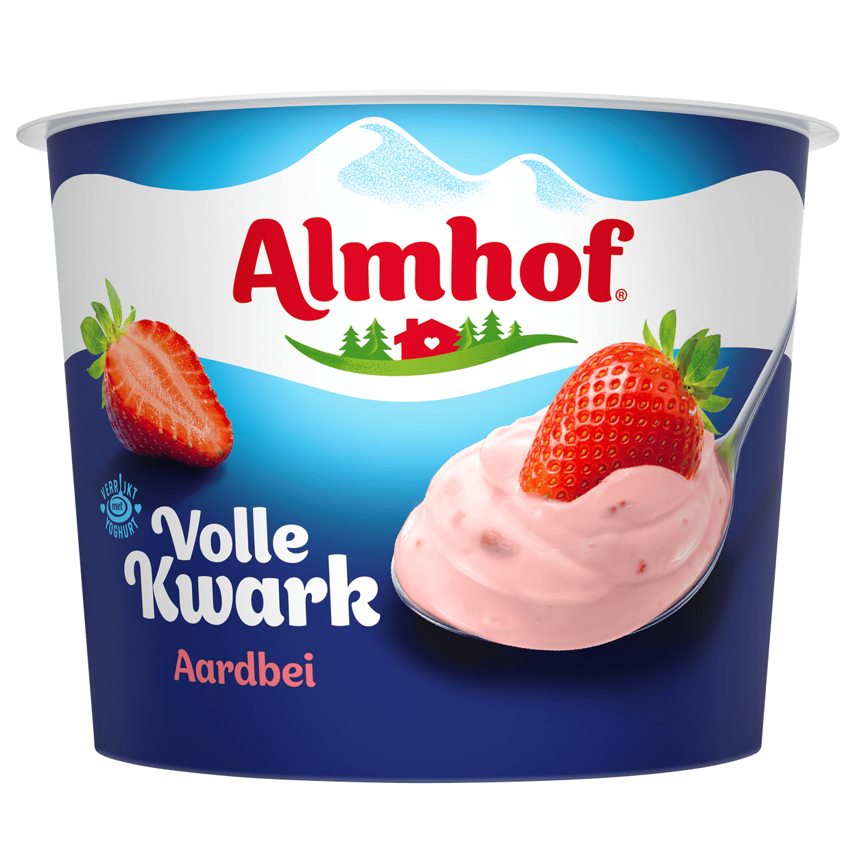 Almhof Volle kwark aardbei