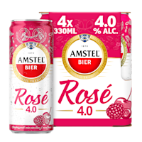 Amstel Rosé bier blik