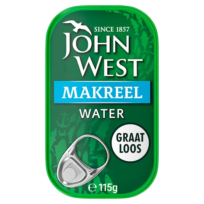 John West Horsmakreel water