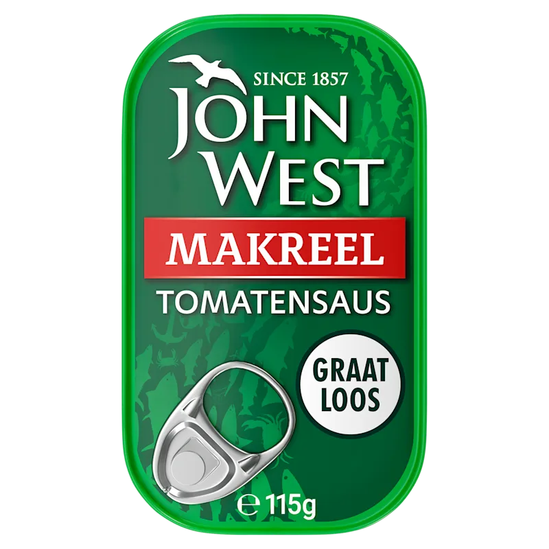 John West Makreel met tomaat