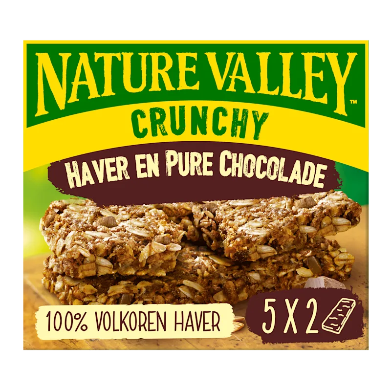 Nature Valley Crunchy haver & pure chocolade repen