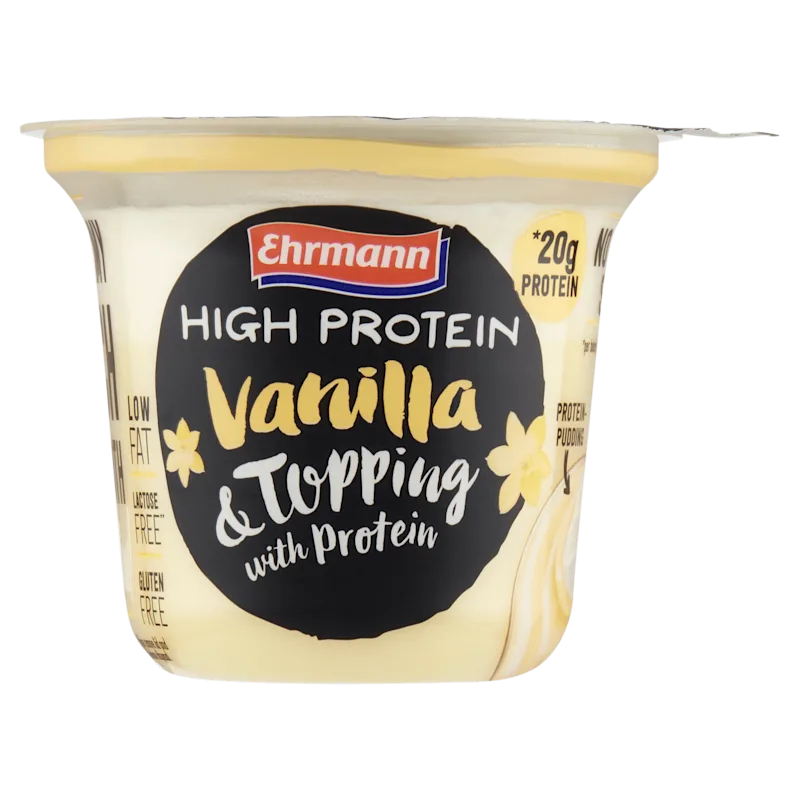 Ehrmann High Protein Vanilla & Topping with Protein 200 g