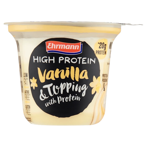 Ehrmann High Protein pudding topping vanille
