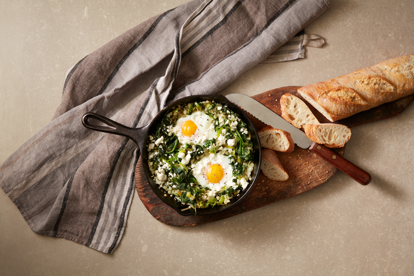 Shakshuka met bloemkoolrijst