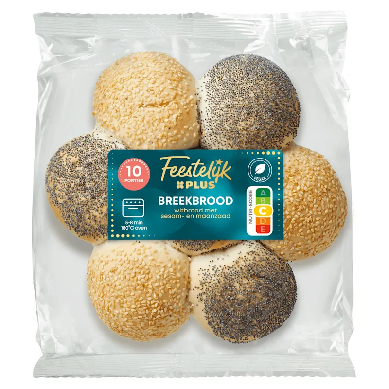 Feestelijk PLUS Kerstboom breekbrood